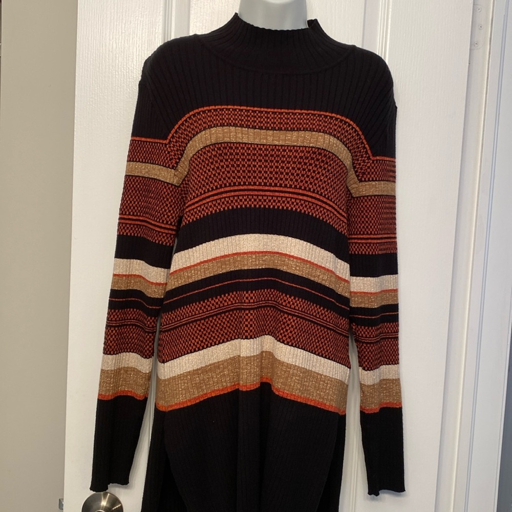Comfortable and dressy turtleneck designed by Melanie Lyne